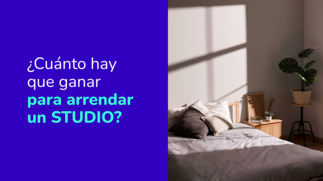 ¿Cuánto debes ganar para vivir solo? El sueldo necesario para un Studio en Santiago